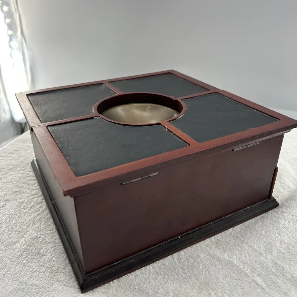 Vintage The Bombay Company Valet Box Change &‎ Key Holder Desk Organizer Display